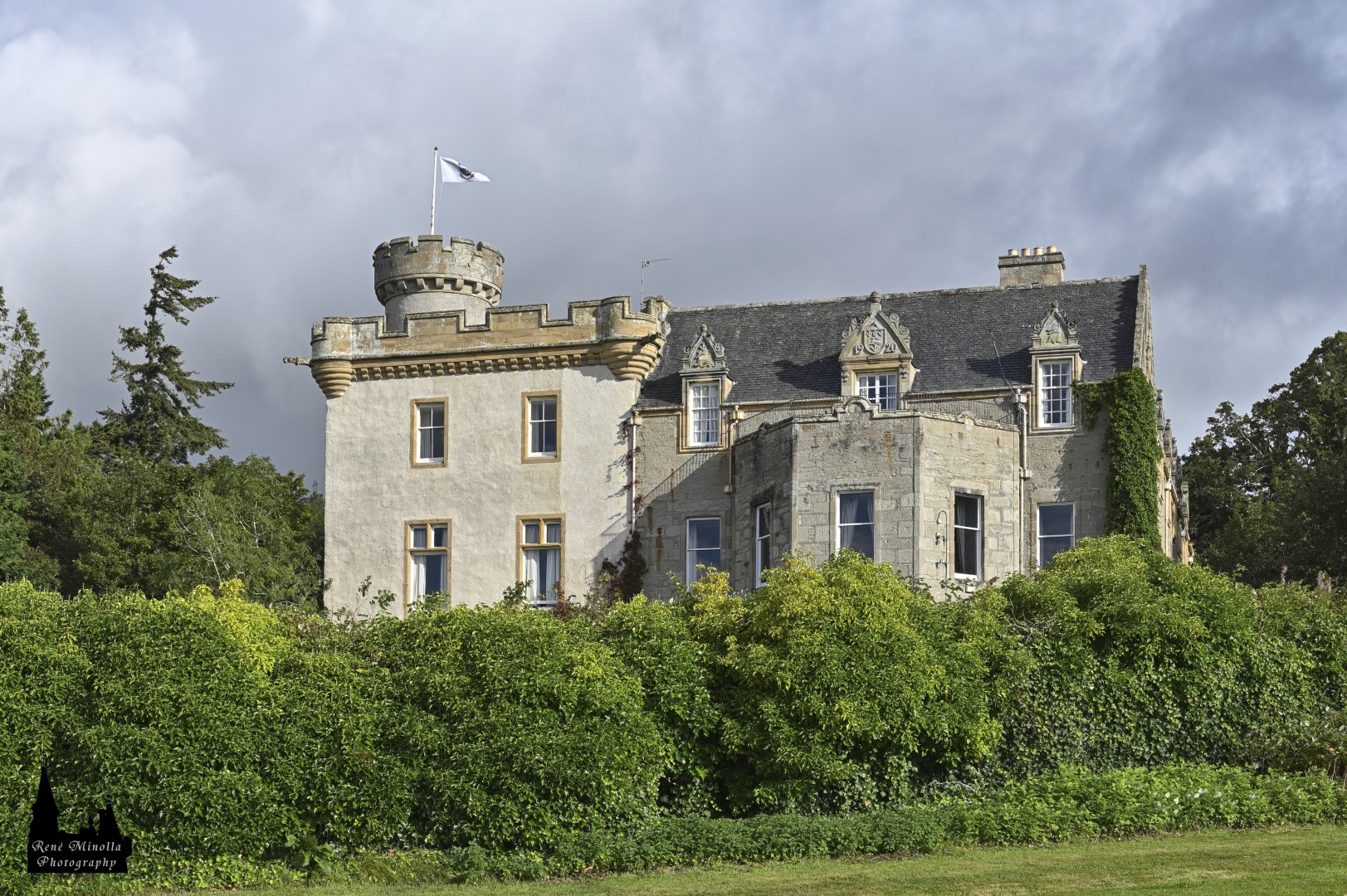 Tulloch Castle, Dingwall, Ross-Shire, Schottland